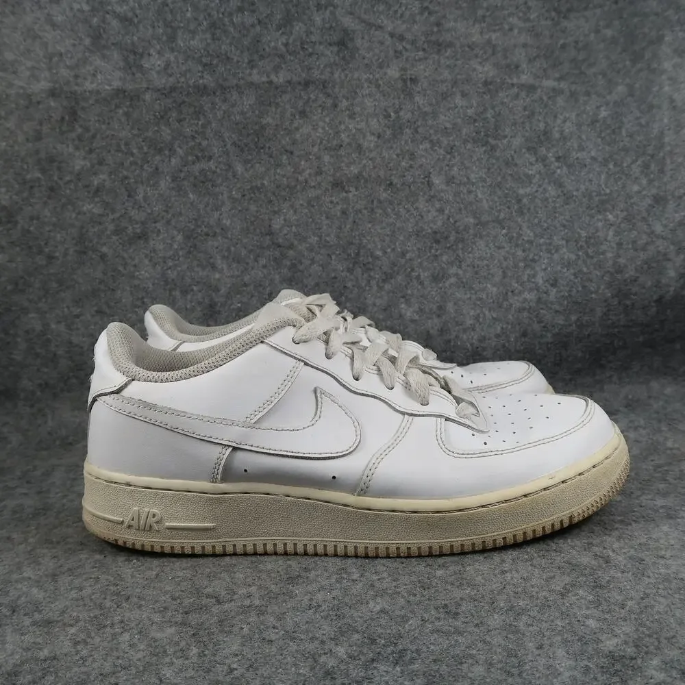 Nike Shoes Big Kids Youth 7Y Sneakers Air Force 1 Low Casual Trainers White